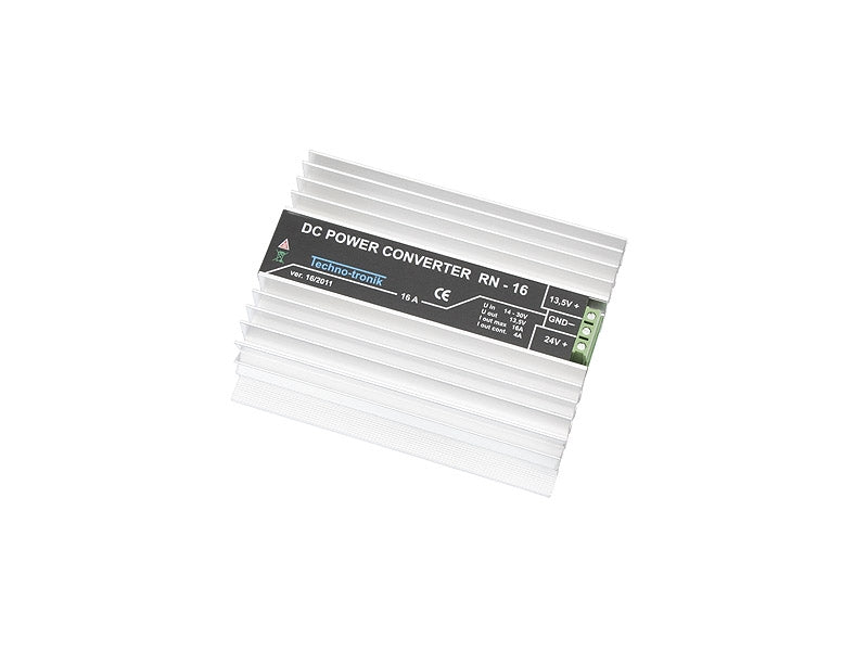 Omvormer van 24V naar 12V - cont. 6A - max. 20A - RN20 Omvormer van 24V naar 12V - cont. 6A - max. 20A - RN20